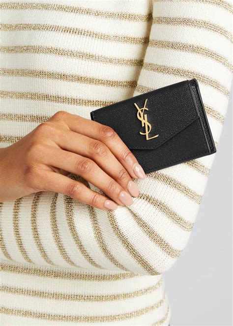 ysl continental flap wallet|Saint Laurent Wallets & Card Cases for Women .